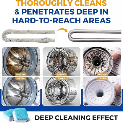 CleanForce PowerTabs — Bring deine Waschmaschine zurück in Bestform und rieche die Frische jedes Mal!
