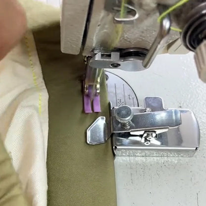 EdgeRazor™ — Magnetische Präzision für perfekt glasklare Nähte, die jeden Stoff bezwingen