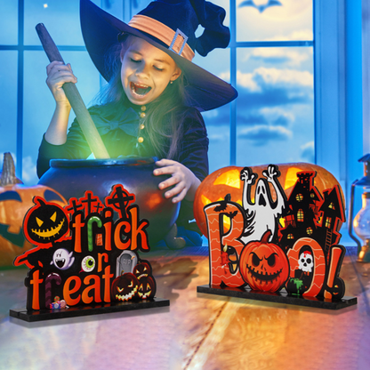 Halloween-Deko Vollholz — Mach Deine Party zur unvergesslichen Horror-Show, die alle Blicke fesselt!