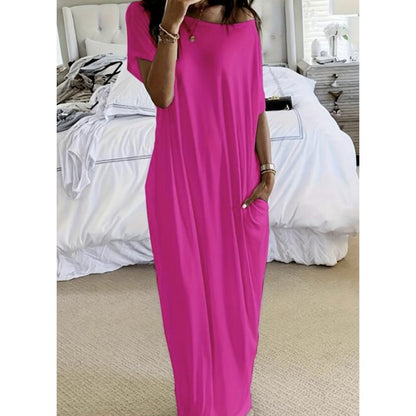 Sommerleichtes V-Ausschnitt-Kleid — Spüre den ganzen Tag kühl-frische Freiheit und stilvolle Leichtigkeit