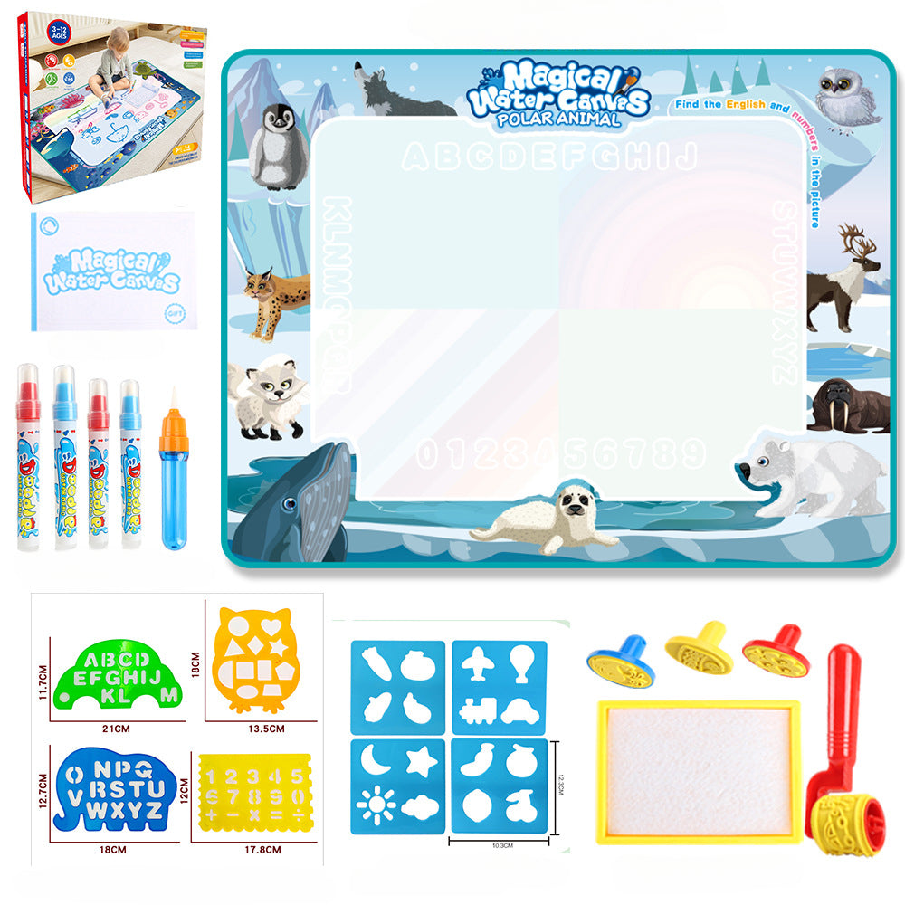 AquaSplash Mat — Endlose Wasser-Malabenteuer ohne Sauerei für entspannte Eltern und strahlende Kids