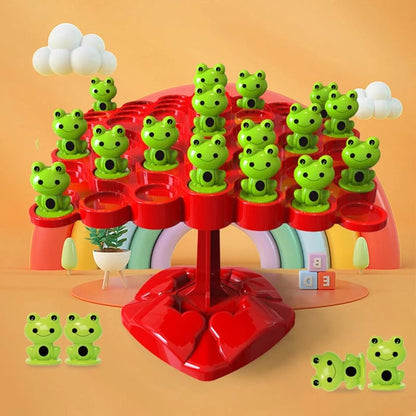 (50% Rabatt) - FroggyBalance - Kinderspielzeug zum Balancieren von Fröschen - Lustige Herausforderungen zur Förderung der Gehirnleistung Ihres Kindes!