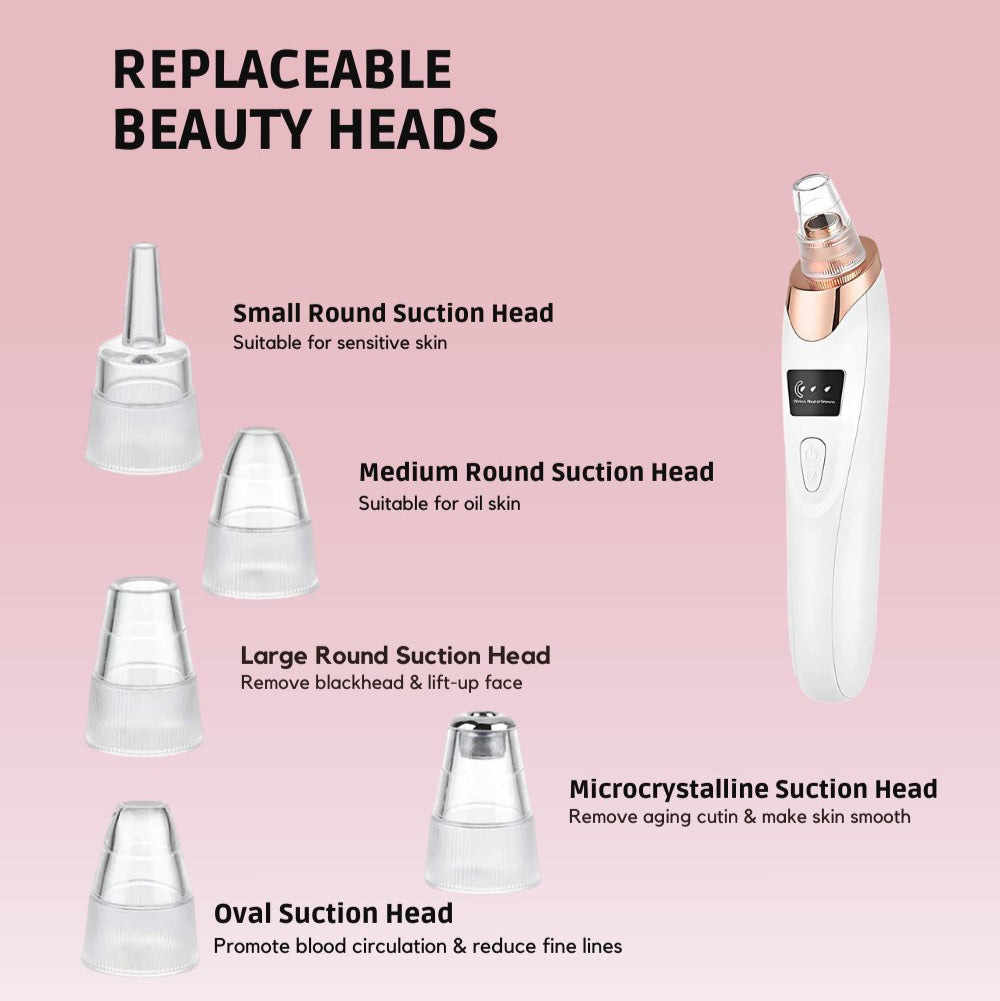 Nano Electrical Vacuum Blackhead Remover — Entfessle deine strahlend klare Haut ohne Schmerzen oder Stress