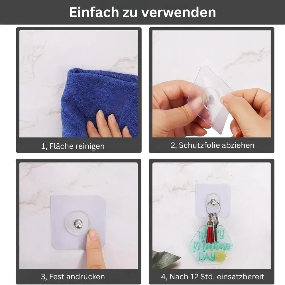 PowerGrip-Hooks — Bring Ordnung ohne Bohren und Chaos in dein Leben!
