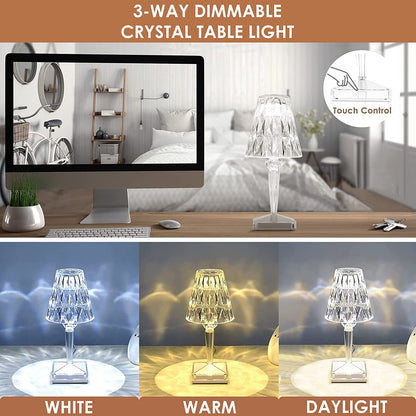 GlowShine — Verzaubere Dein Zimmer mit sexy, kabellosem Diamantlicht, das Deine Stimmung zum Strahlen bringt