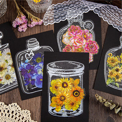 FlowerVibe — Verwandle jedes Buch in dein persönliches Schatzkästchen voller Herz und Erinnerungen (250 Stück)
