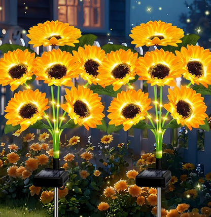LuminaFlare — Verzaubere deinen Garten mit magischem, sorgenfreiem Sonnenlicht bis spät in die Nacht!