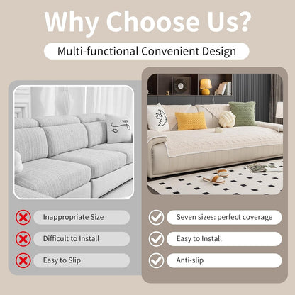 VeluxeShield — Verwandle dein Sofa in eine makellose Wohlfühloase voller Luxus und Schutz