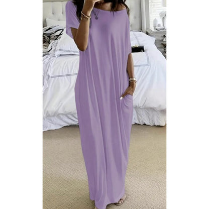 Sommerleichtes V-Ausschnitt-Kleid — Spüre den ganzen Tag kühl-frische Freiheit und stilvolle Leichtigkeit