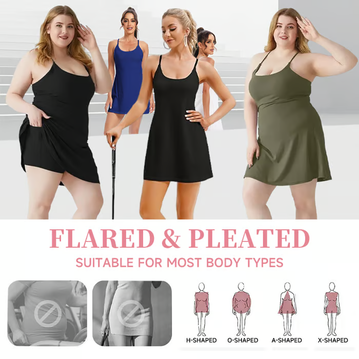 FlowFit Dress — Beweg dich frei und fühl dich sexy stark den ganzen Tag