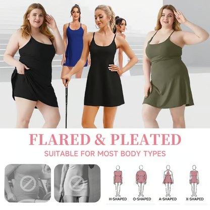 FlowFit Dress — Beweg dich frei und fühl dich sexy stark den ganzen Tag