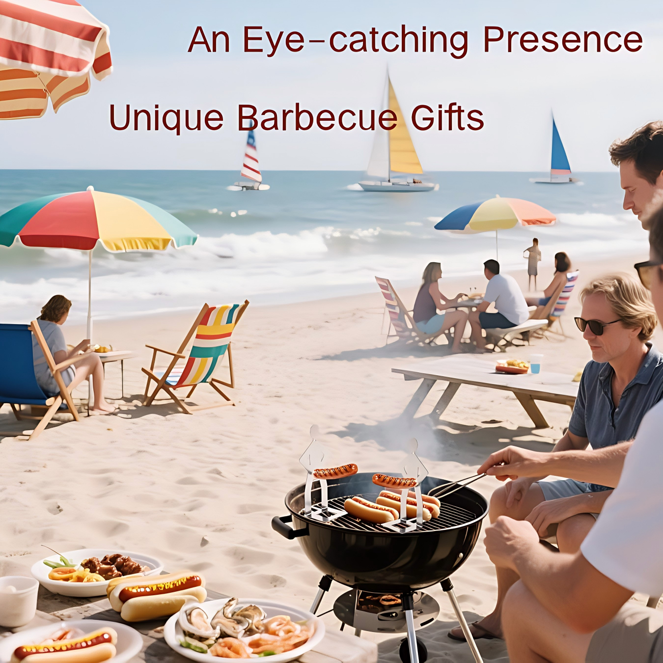 EasyHold Würstchen-Ständer — Genieße saftigen Biss ohne Chaos und Stress beim Grillen!