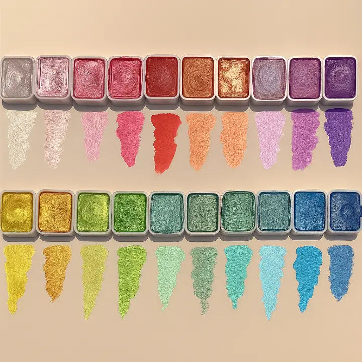 LumaLuxe — Entfessele den magischen Metallic-Glanz, der Deine Kunst lebendig macht!