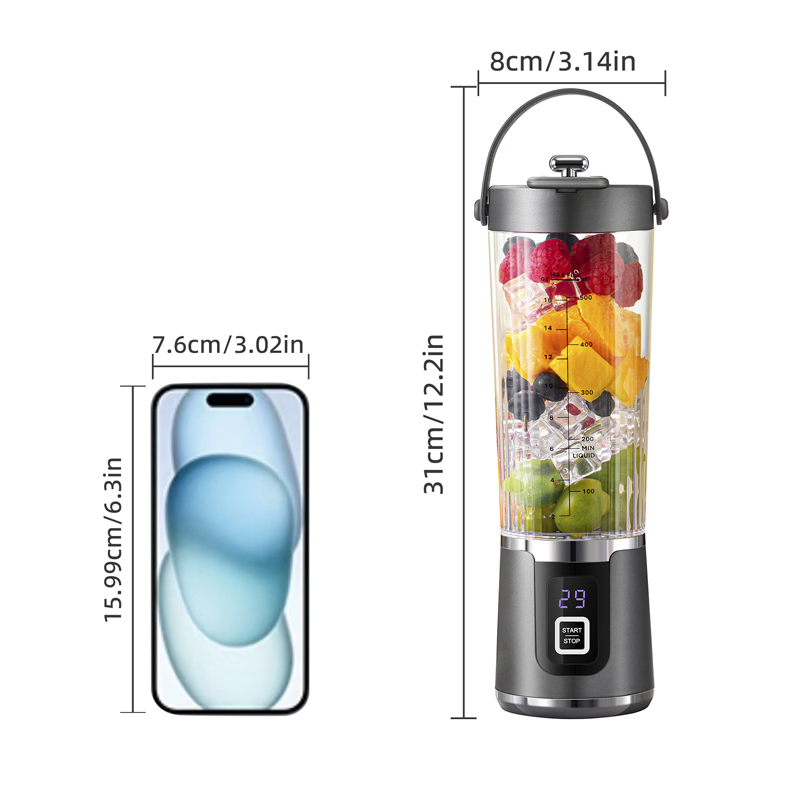 PowerBlade 10X — Mixe jeden Shake perfekt cremig und genieße frische Power jederzeit und überall!