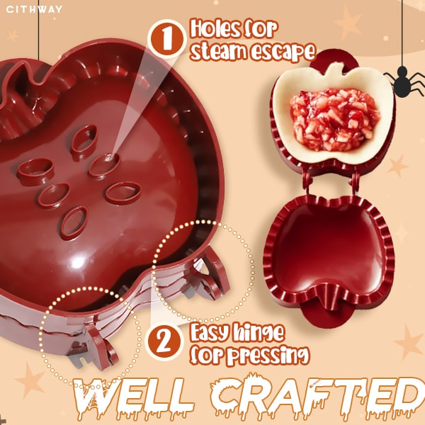 PieMeister Hand-Pie Press — Verwandle jeden Biss in knusprige, unwiderstehliche Genussmomente!