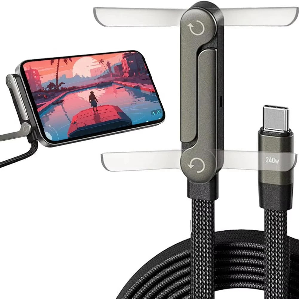 ChargeMaster Duo — Schluss mit Kabelchaos und Frust, endlich freihändig volle Power genießen!