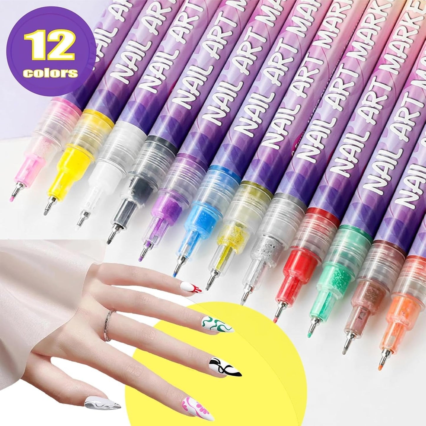 ColorFlare MasterSet — Verleihe Deinen Nägeln Kunstvolle Magie, Die Blicke Fesselt!