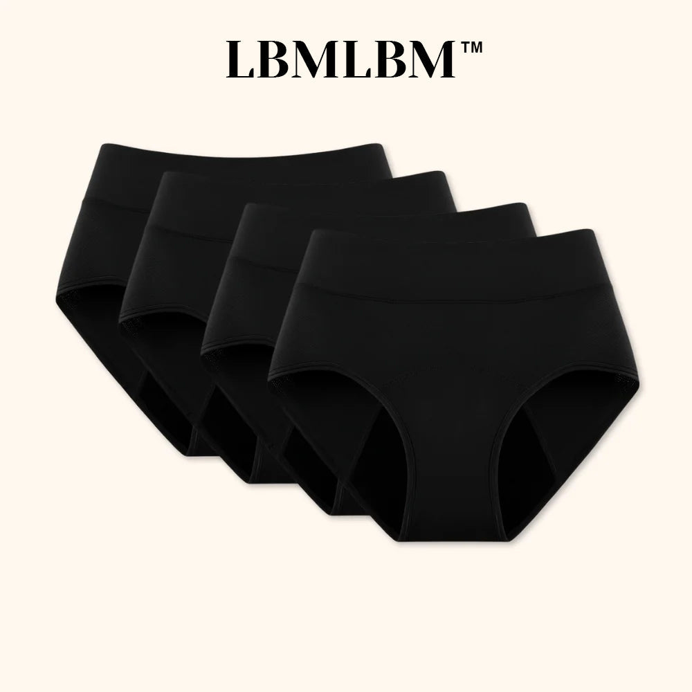 LeakShield Underwear 4er-Pack — Fühl Dich sicher, selbstbewusst und geschützt – kein Auslaufen, keine Peinlichkeiten mehr!