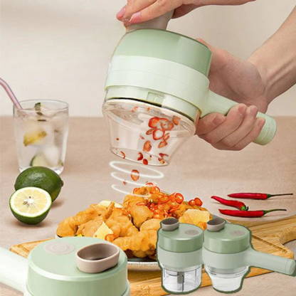 4-in-1 Turbo Küchenrakete — Revolutioniere deine Küche und genieße blitzschnelle Freiheit vom Schnibbel-Stress!