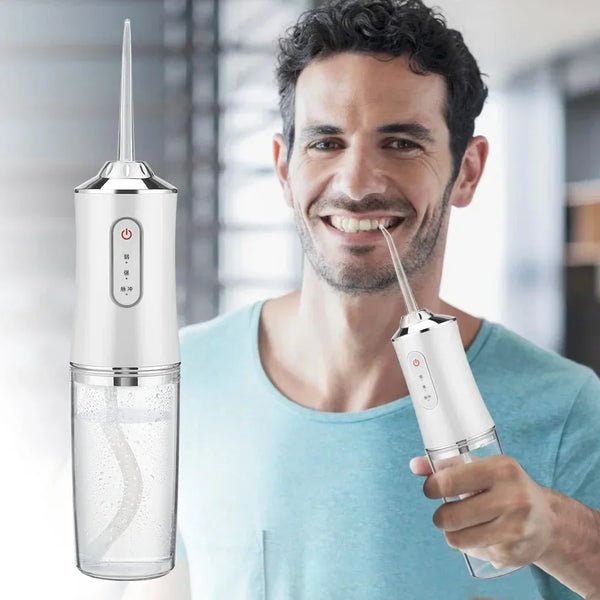 AquaBlast Pro — Befrei dein Lächeln von Plaque und fühl dich jeden Tag unschlagbar frisch!