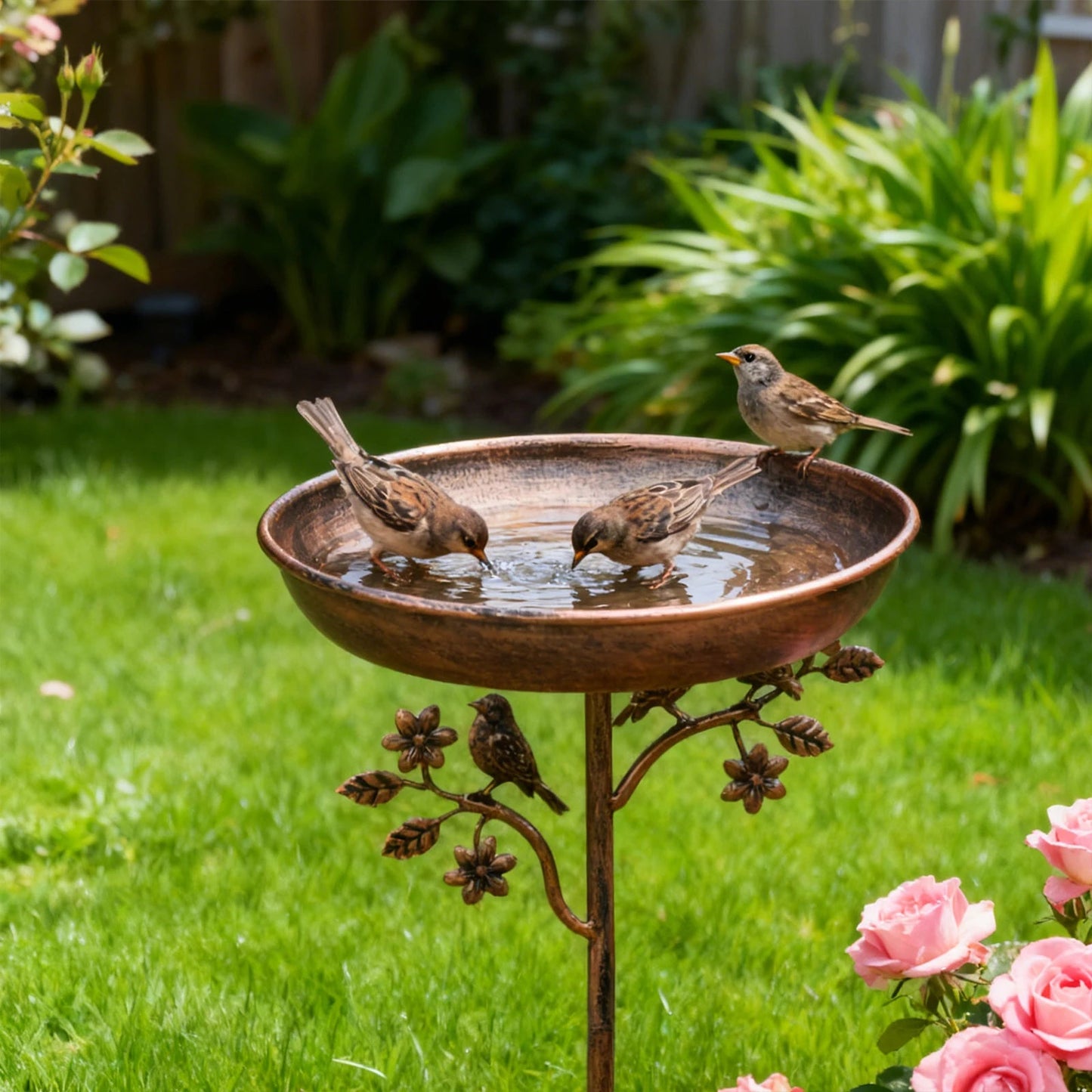 Vogelzauber-Oase "CopperLure" — Verwandelt Deinen Garten in ein magisches Vogelparadies voller Leben und Charme