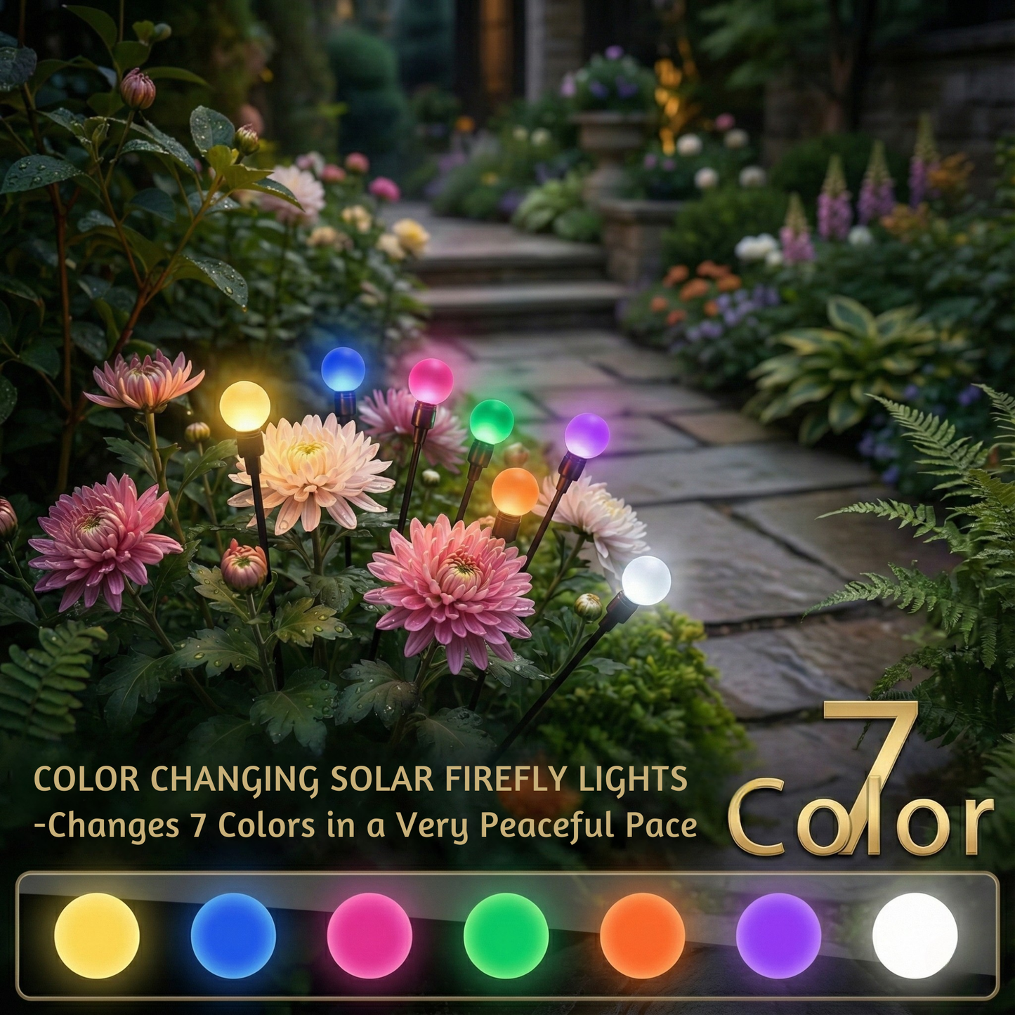 GlowFlick™ — Verzaubere Deinen Garten mit magischem, automatischem Licht, das begeistert und entspannt