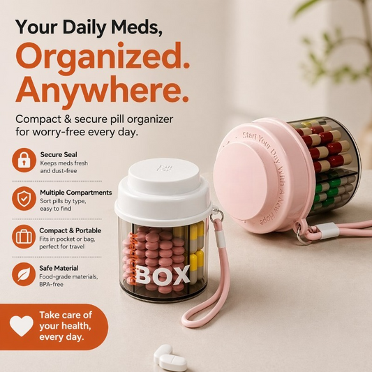 PowerPill Pro — Schluss mit Chaos, immer blitzschnell die richtige Dosis zur Hand