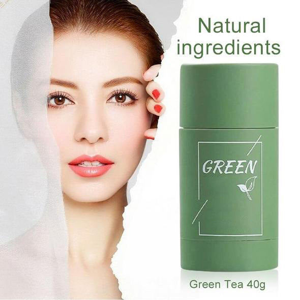 DetoxiPure™ Green Tea Deep Cleanse Mask Stick — Befrei deine Poren für ein strahlendes, frisches Hautgefühl, das alle Blicke auf sich zieht!