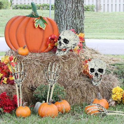 NightFang Skull Horror Deko — Verwandelt dein Zuhause in den ultimativen Albtraum, der alle schaudern lässt!