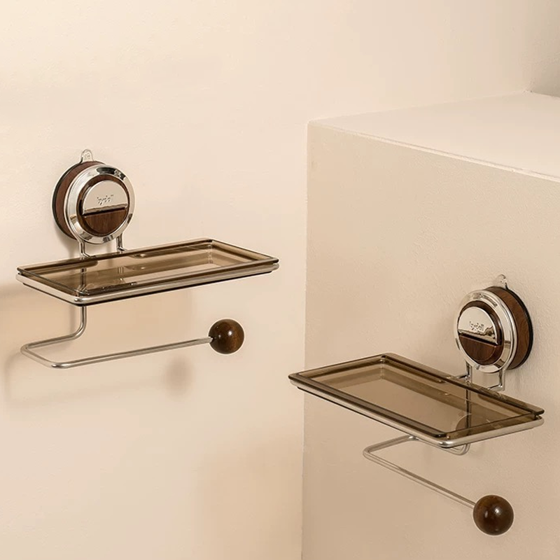 Elm Wood / Toilet Paper Holder — Schnell montiert, bombenfest & stilvoll für dein makelloses Bad!