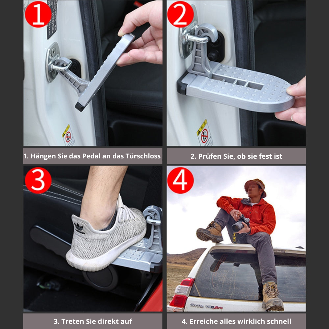 PowerStep — Sofort sicher aufs Autodach steigen und jede Ladung easy meistern