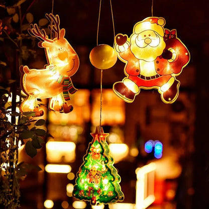 Lichtzauber Fenster-Deko — Zaubere im Handumdrehen magische Weihnachtsmomente ins Herz Deines Zuhauses!