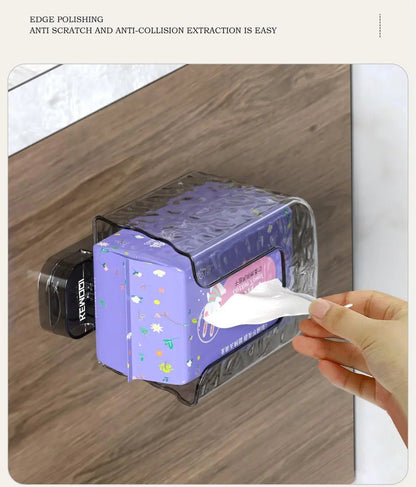 GlowFix Wandtaschentuchhalter — Schluss mit Chaos, dein Bad wird stylisch, sauber und total entspannend!