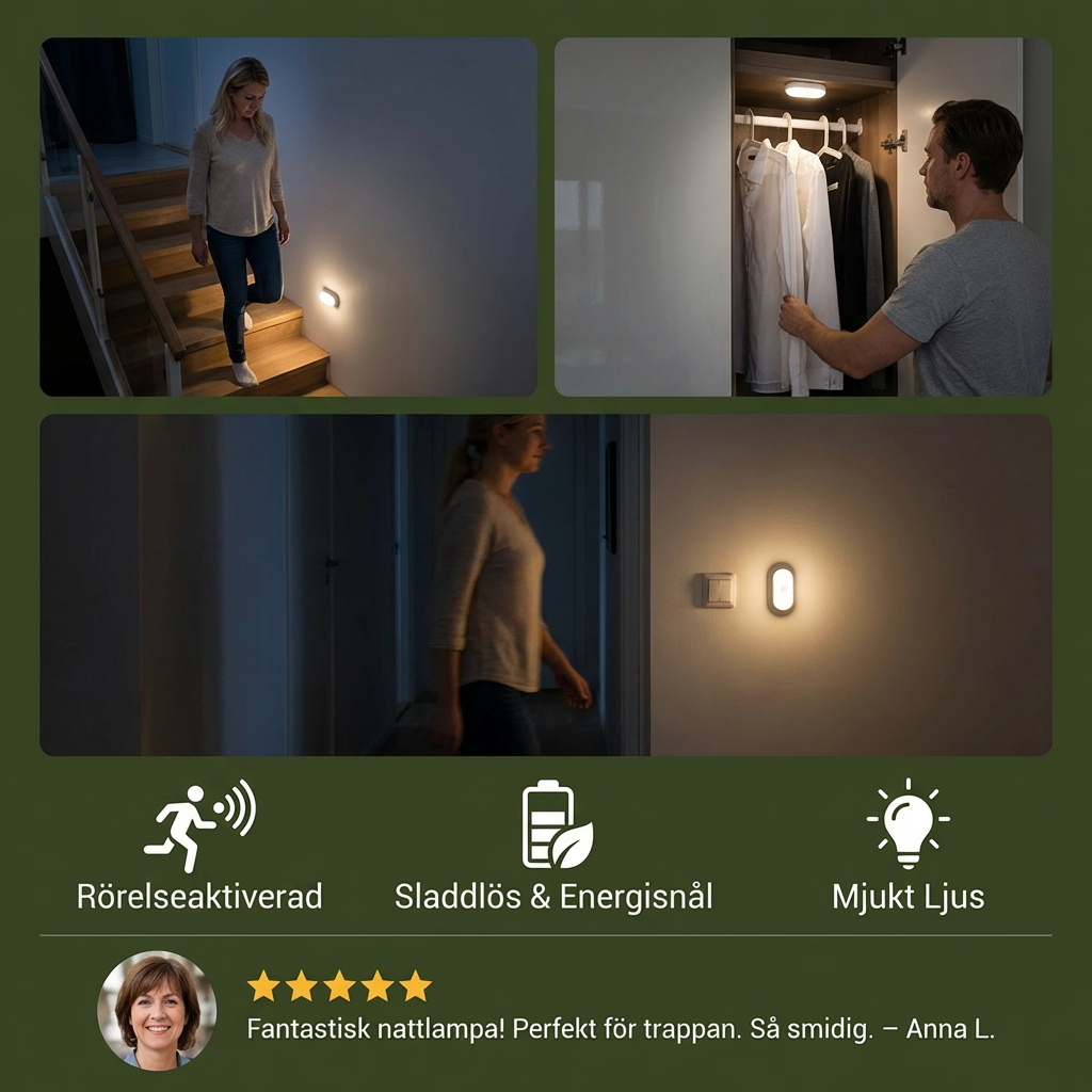 GlowMotion — Erleuchte nächtliche Wege mit sanfter, smarter Sicherheit