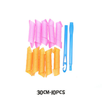 CurvellaCurl™ — Verleiht dir traumhafte Locken voller Leben – ganz ohne Haarschäden! (10 Stück)