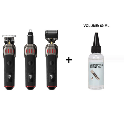 MANNOMAXX 3-in-1 Power Grooming Kit — Dominiere deinen Look mit messerscharfer Präzision und selbstbewusstem Style every day!