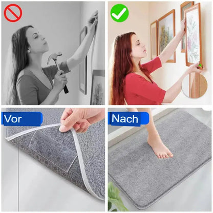 GripForce Tape — Unsichtbarer Halt, der dein Zuhause stressfrei ordnet und sauber hält!