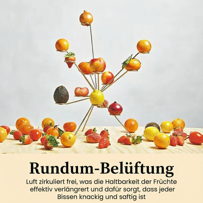 AirVibe FruitRack — Frische pur, die dein Obst strahlen lässt und deine Küche zum Hingucker macht