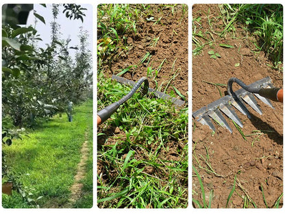 PowerGrip Hoe — Meistere jeden Garten mit messerscharfer Kraft und komfortabler Kontrolle!