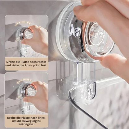 PowerGrip Organizer — Endlich entspannte Ordnung und stilvolles Badezimmerglück ohne Bohrlöcher!