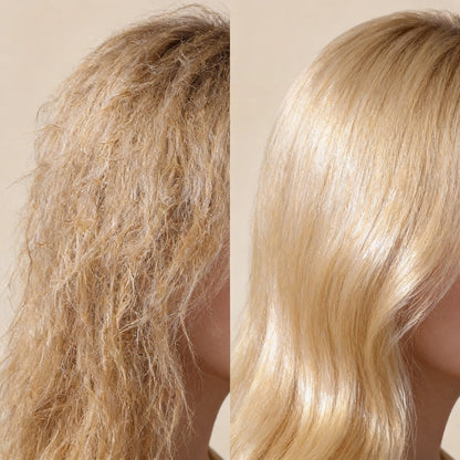 GlowRush Collagen Maske — Verwandle strohiges Haar in unwiderstehliche, seidige Schönheit in Sekunden