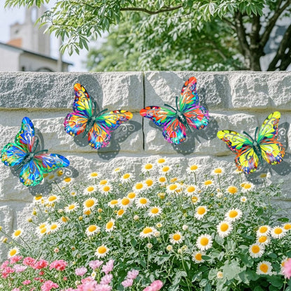 VividWing Metall-Schmetterling Set — Bringe lebendige Farben & Energie in dein Zuhause, die nie verblassen!