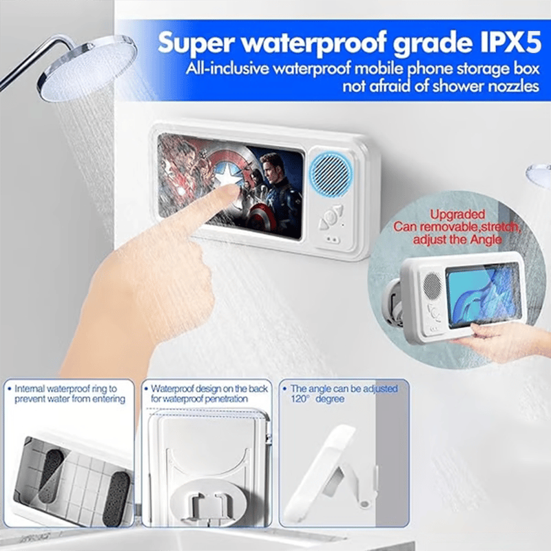 GlowStream — Mach deine Dusche zur ultimativen Entertainment-Oase voller Freiheit und Power