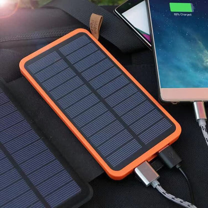 (50% Rabatt) - SolarPower - Faltbare Solarpanel Power Bank - Laden Sie Ihre Geräte in allen Situationen!