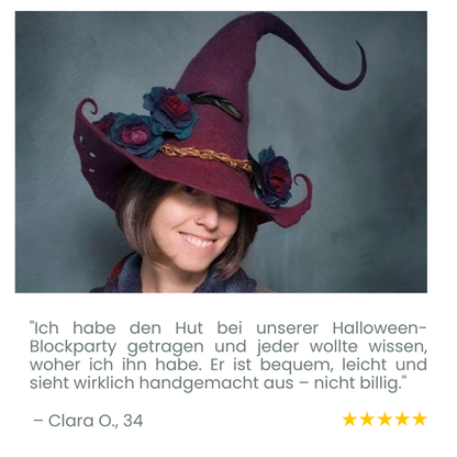 Hexara-Hut — Verwandle dich in die strahlende Königin der Halloween-Nacht