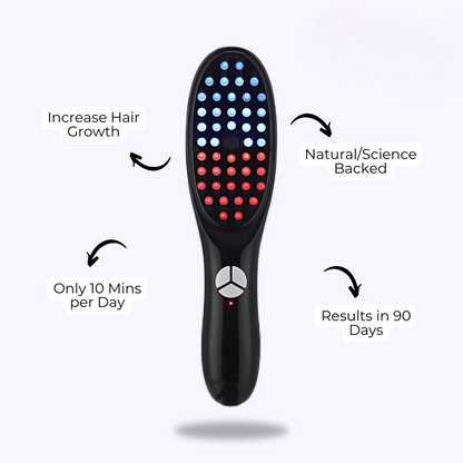 GlowPulse — Entfessele volles, gesundes Haar, das alle Blicke fesselt!