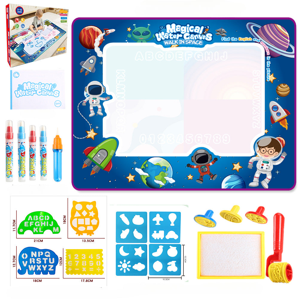 AquaSplash Mat — Endlose Wasser-Malabenteuer ohne Sauerei für entspannte Eltern und strahlende Kids
