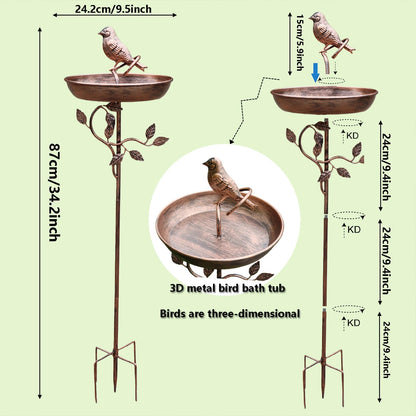 Vogelzauber-Oase "CopperLure" — Verwandelt Deinen Garten in ein magisches Vogelparadies voller Leben und Charme