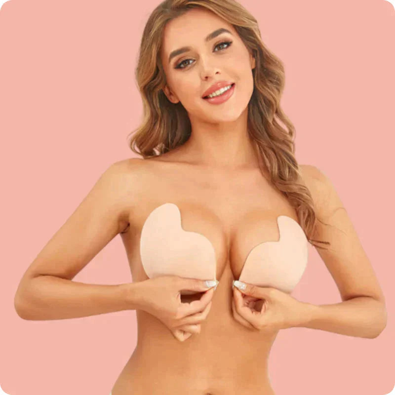 SlinkyLift™ — Fühl dich frei und selbstbewusst mit unsichtbarem Halt, der dein Dekolleté verführt!
