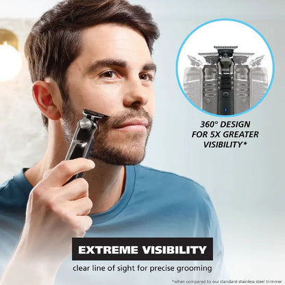 MANNOMAXX 3-in-1 Power Grooming Kit — Dominiere deinen Look mit messerscharfer Präzision und selbstbewusstem Style every day!